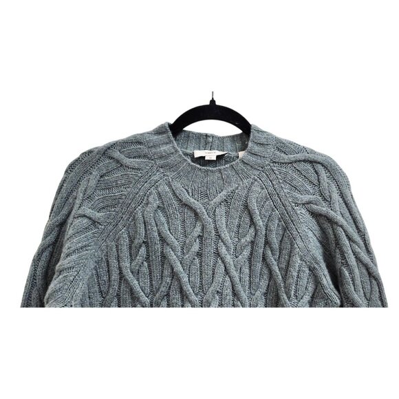 Vince - Twisted Chain Turtleneck Sweater in Jadeite Size S - Picture 3 of 11